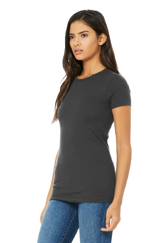 Bella + Canvas Womens The Favorite Short Sleeve Crewneck T-Shirt - Asphalt Grey