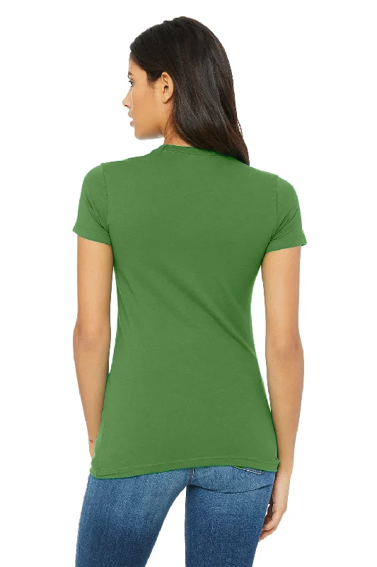 Bella + Canvas Womens The Favorite Short Sleeve Crewneck T-Shirt - Leaf Green