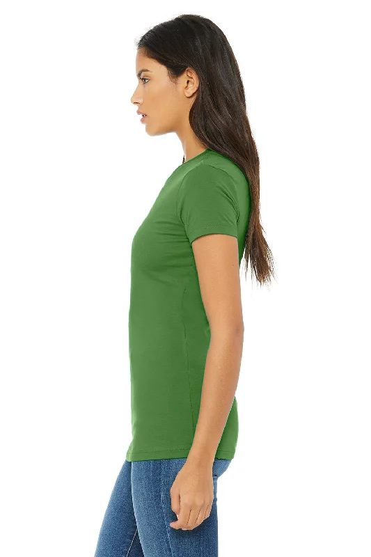 Bella + Canvas Womens The Favorite Short Sleeve Crewneck T-Shirt - Leaf Green