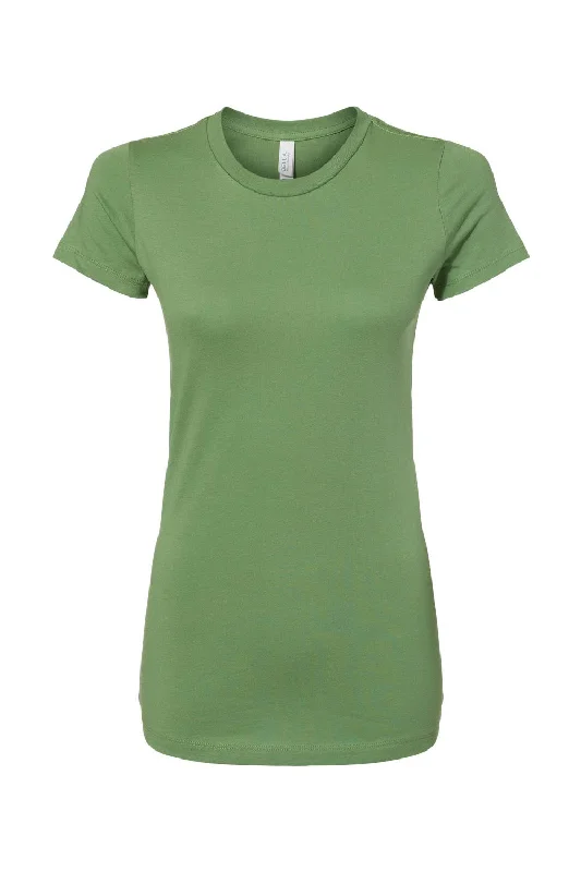 Bella + Canvas Womens The Favorite Short Sleeve Crewneck T-Shirt - Leaf Green