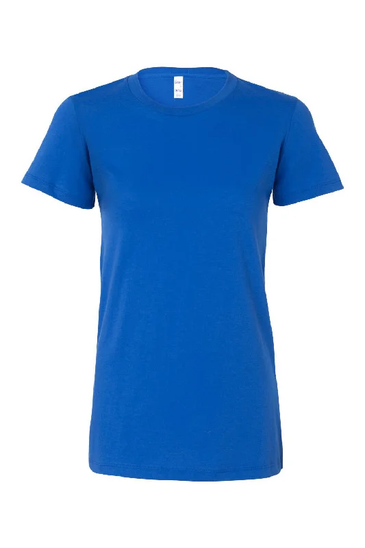 Bella + Canvas Womens The Favorite Short Sleeve Crewneck T-Shirt - True Royal Blue