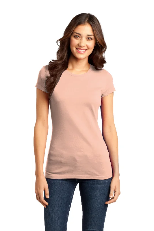 District Womens Very Important Short Sleeve Crewneck T-Shirt - Dusty Peach