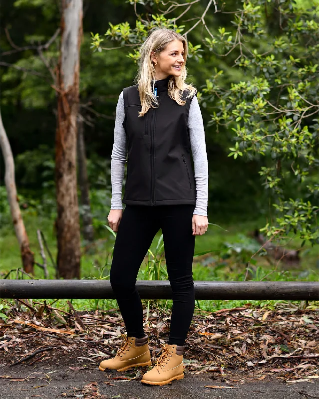 Freeman Softshell Vest in Black