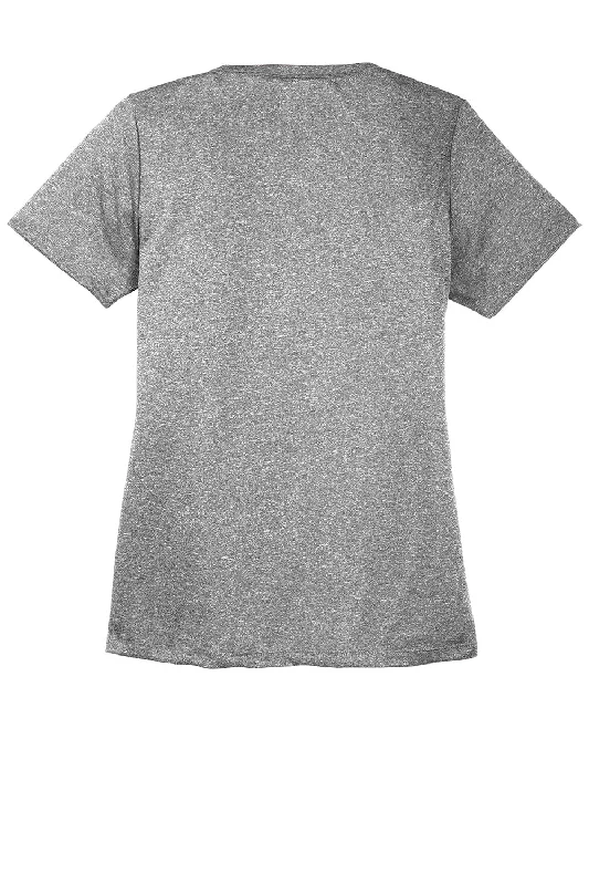 Sport-Tek Womens Contender Heather Moisture Wicking Short Sleeve Crewneck T-Shirt - Heather Vintage Grey