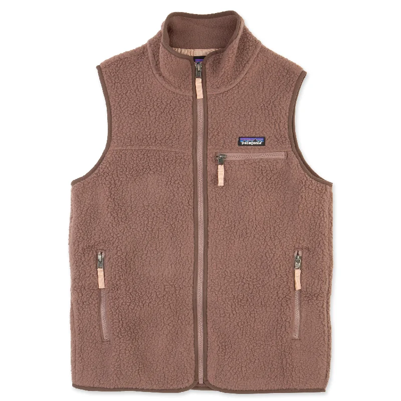 Women's Retro Pile Fleece Vest