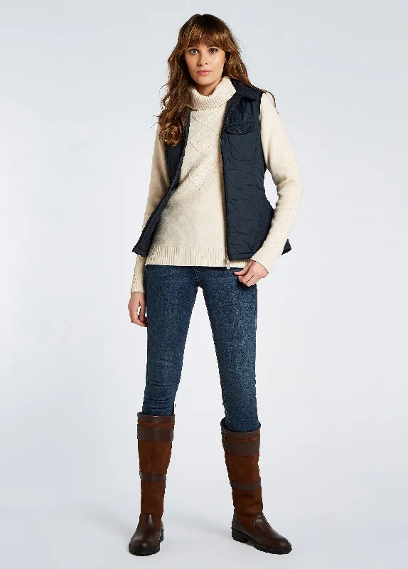 Rathdown Quilted Vest - Navy