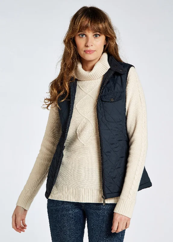 Rathdown Quilted Vest - Navy