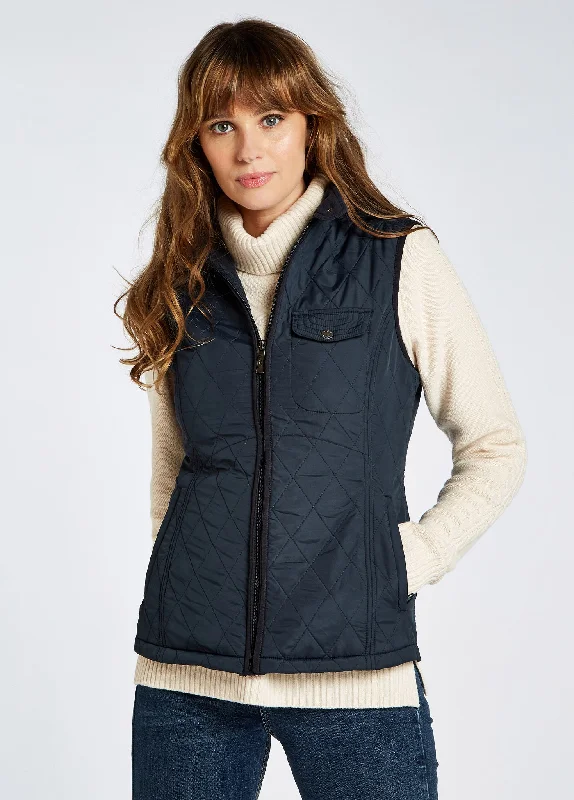 Rathdown Quilted Vest - Navy