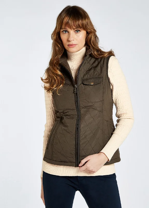 Rathdown Quilted Vest - Olive