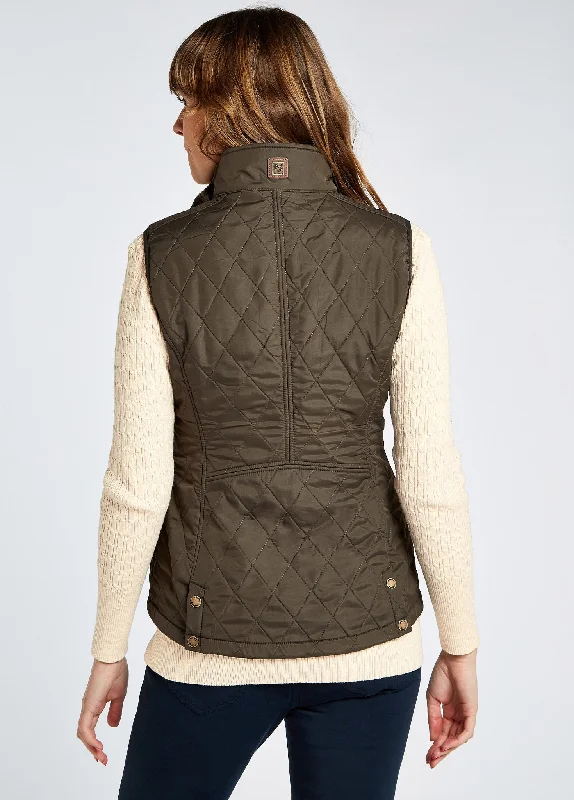 Rathdown Quilted Vest - Olive