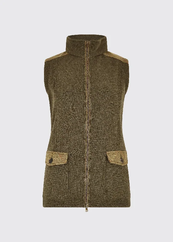 Cherrywood Vest - Dusky Green