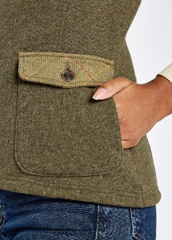 Cherrywood Vest - Dusky Green