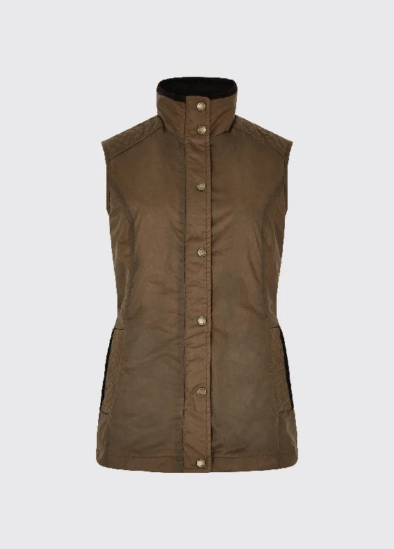 Pakenham Waxed Vest - Ginger