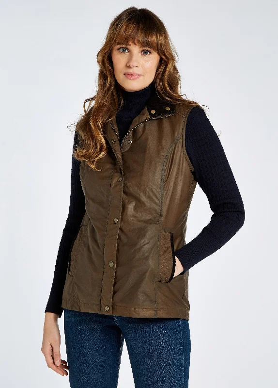 Pakenham Waxed Vest - Ginger