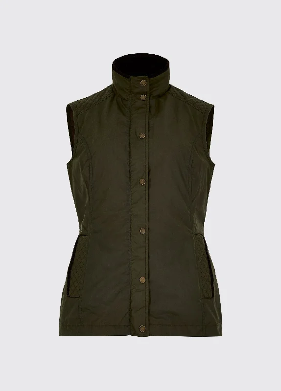 Pakenham Waxed Vest - Pine - EU Size 38